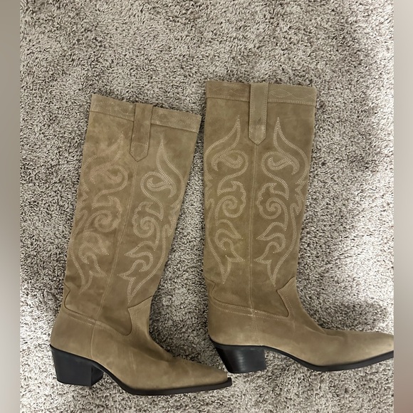Suede Cowgirl boots - Picture 4 of 4